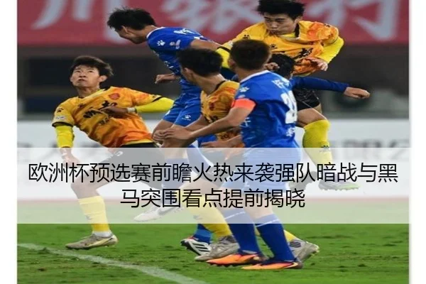 欧洲杯预选赛前瞻火热来袭强队暗战与黑马突围看点提前揭晓 - C7GAME